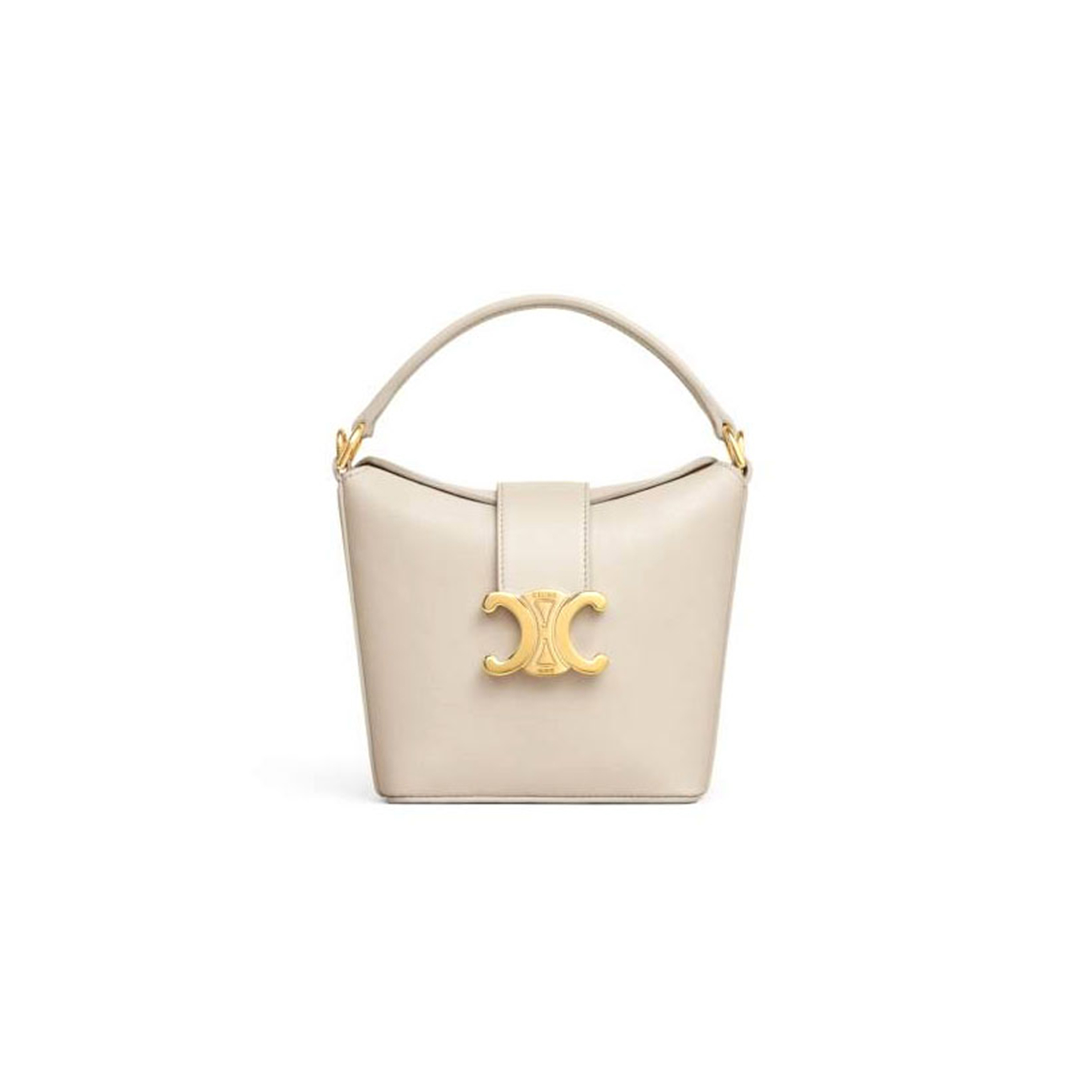 CELINE MINI BUCKET LOUISE IN SMOOTH CALFSKIN 10K943FJ9-02LS (13.5*12.5*5cm)